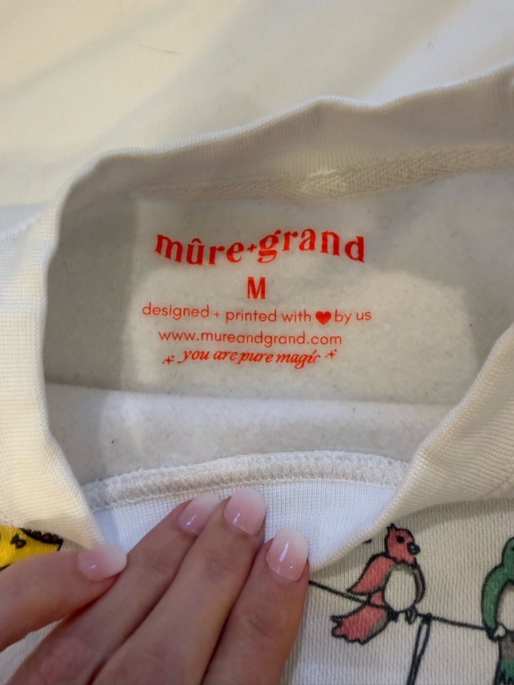 Mure and Grand New York sweatshirt size medium - Picture 2 of 2